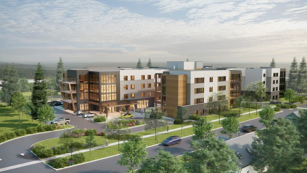 Beverly Heights Seniors Community building rendering